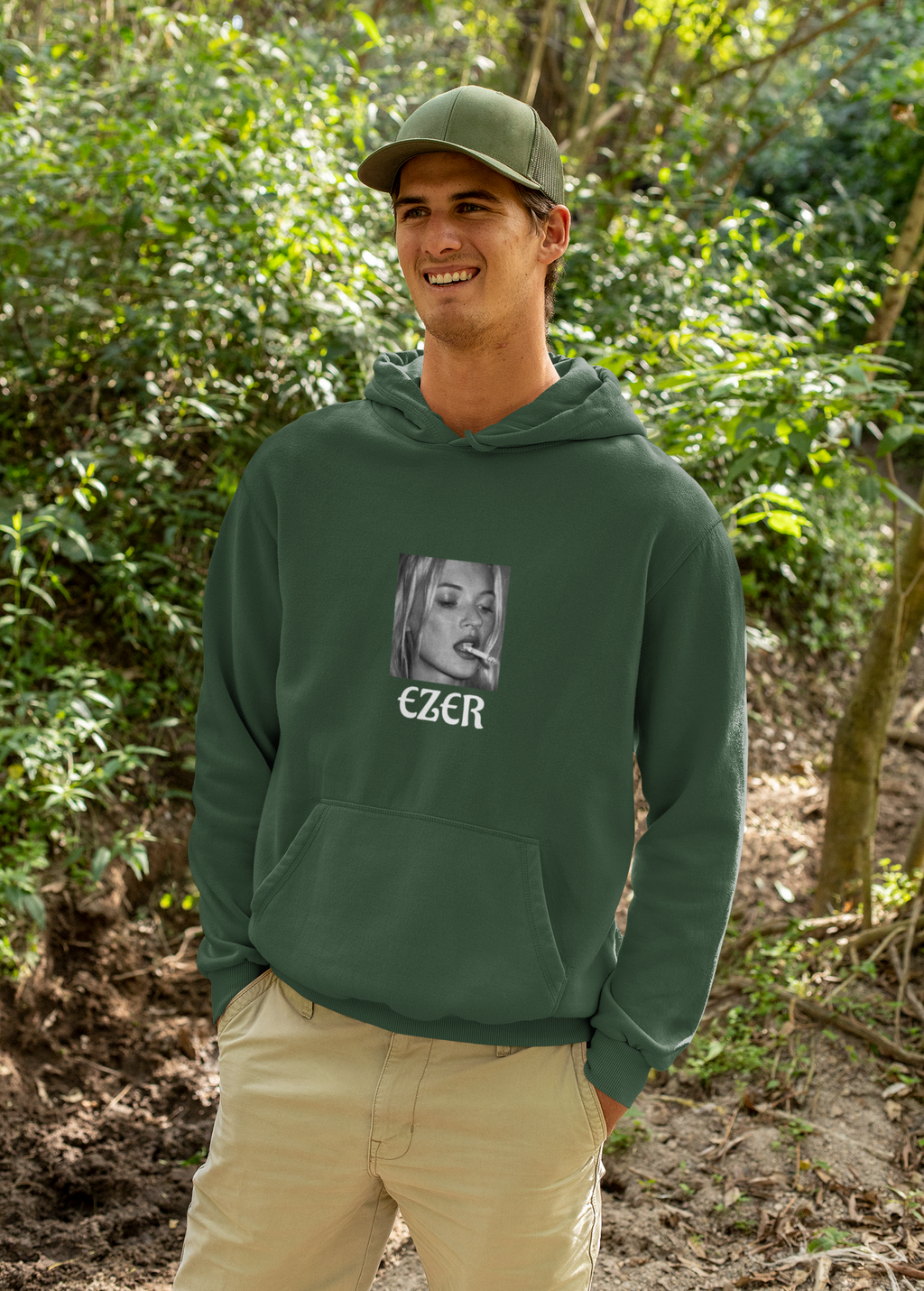 EZER Hoodie vol 3. Moss
