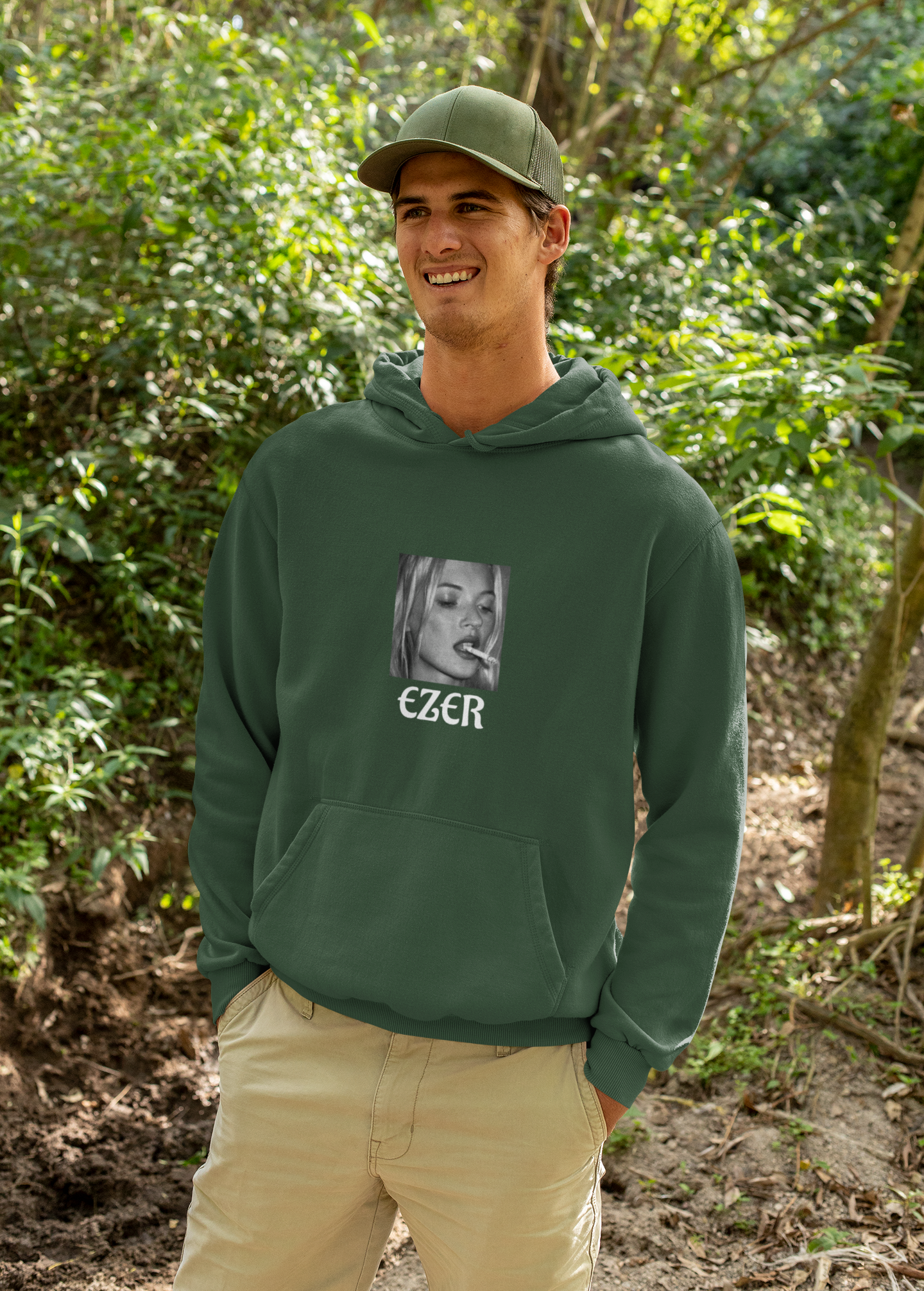 EZER Hoodie vol 3. Moss